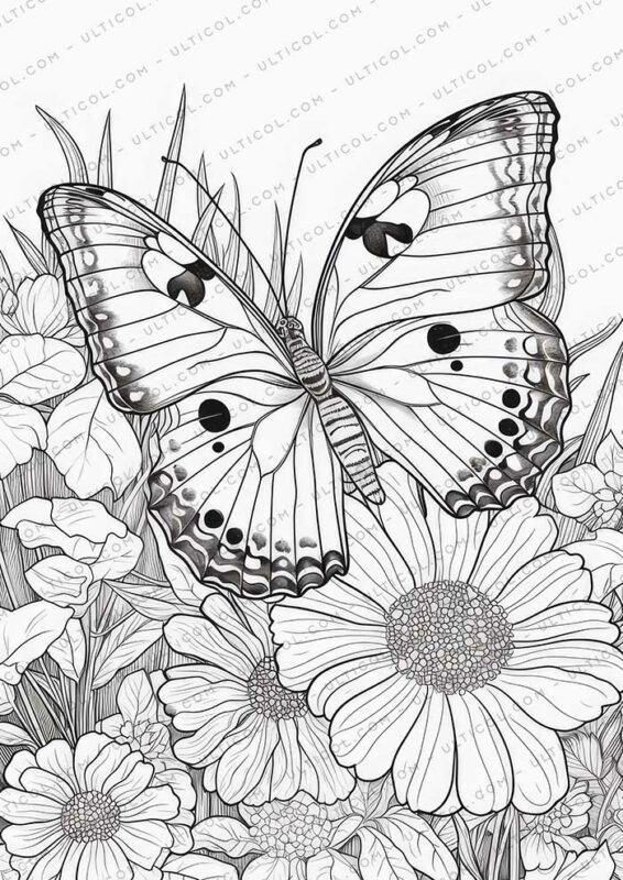 Cute Dragonfly Grayscale Coloring Pages Instant Download Printable