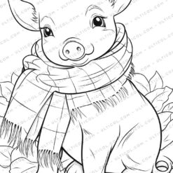 25 PIG Grayscale Coloring Pages - Instant Download - Printable PDF File Embark on a delightful journey into the charming world of pigs with our enchanting collection of 25 grayscale coloring pages! From playful piglets rolling in the mud to majestic boars grazing in the fields, our coloring pages offer a variety of unique and captivating designs to capture your imagination and inspire your creativity. The grayscale format offers a unique and challenging coloring experience, allowing you to experiment with different shades and hues to create your own one-of-a-kind masterpieces. Whether you're a seasoned artist or simply looking for a fun and relaxing way to celebrate the adorable pig, our grayscale coloring pages are perfect for everyone. Features: 25 unique and detailed grayscale coloring pages inspired by pigs High-quality PDF format for sharp and vibrant prints Suitable for all ages and skill levels Perfect for relaxation, creativity, and celebration Benefits: Coloring is a proven stress-reliever and anxiety reducer. It can also help to improve focus, concentration, and motor skills. Coloring is a great way to express your creativity and explore your artistic side. It's also a fun and social activity that can be enjoyed with friends and family. Coloring about pigs can help you connect with these intelligent and social creatures. Transport yourself to a world of charming enchantment and bring the mesmerizing beauty of pigs to life in a world of color with our enchanting grayscale coloring pages! Download your instant PDF file today and embark on a delightful journey of creative exploration and celebration! Call to action: Don't miss out on this opportunity to embark on a delightful journey into the charming world of pigs with our enchanting collection of 25 grayscale coloring pages! Download your instant PDF file today and start coloring your way to relaxation, creativity, and celebration!
