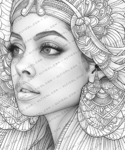 Ancient Egyptian Women Coloring