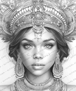Ancient Egyptian Women Coloring