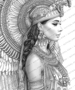 Ancient Egyptian Women Coloring