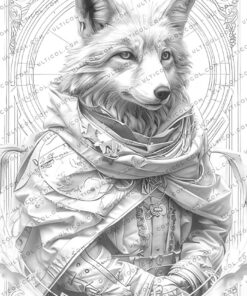 Gothic Animals coloring