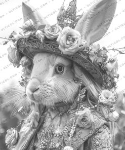 Gothic Animals coloring