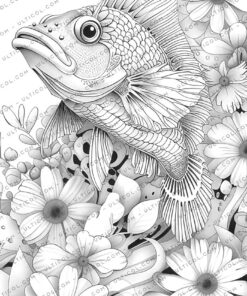 Alien Deep Sea Creatures Coloring