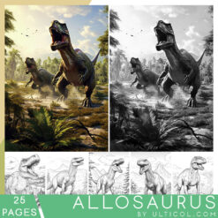 Allosaurus Coloring