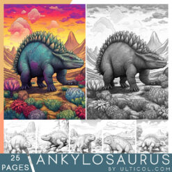 Ankylosaurus Coloring