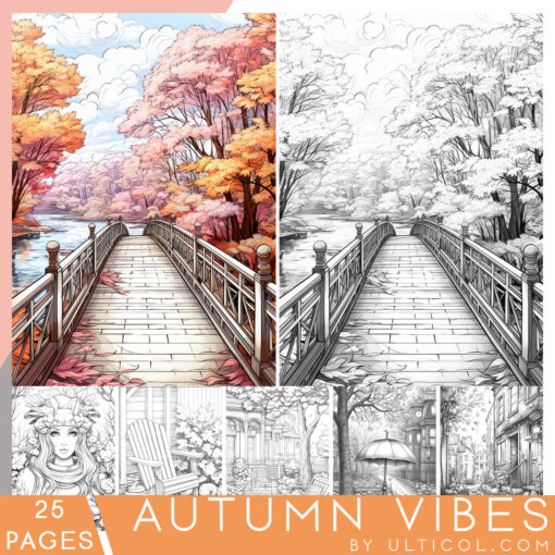 Autumn Vibes Coloring