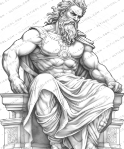 Zeus Coloring Book