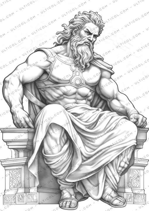 Zeus Coloring Book