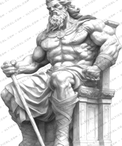 Zeus Coloring Book