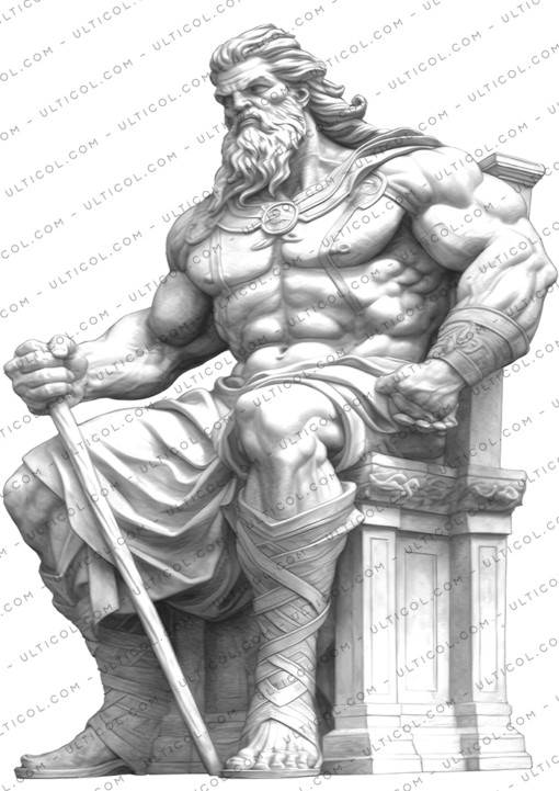 Zeus Coloring Book