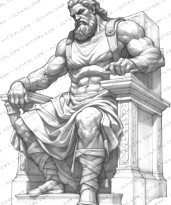 Zeus Coloring Book