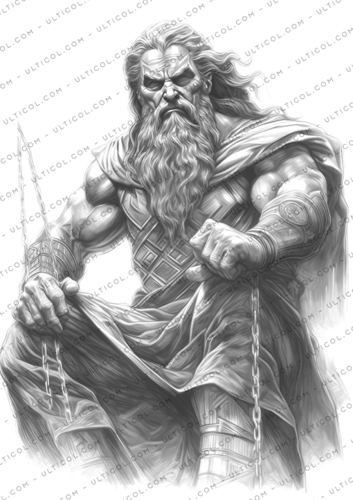 Zeus Coloring Book