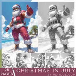 Christmas in July Coloring