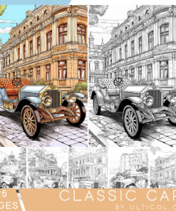 Classic Cars Coloring Pages