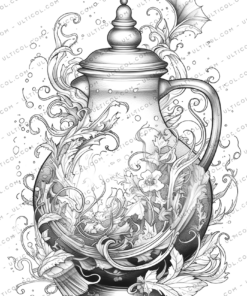 Magic Potion Coloring Pages