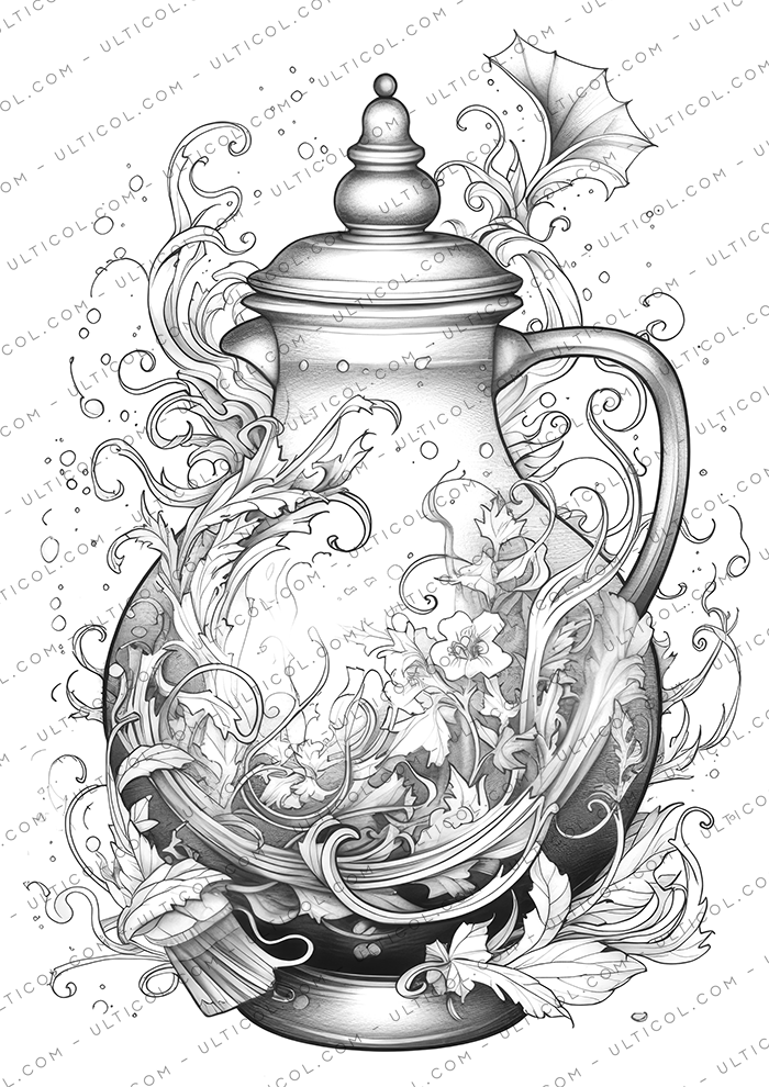 Magic Potion Coloring Pages