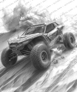 Dune buggy Coloring