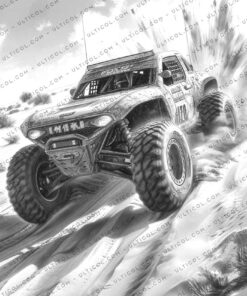 Dune buggy Coloring