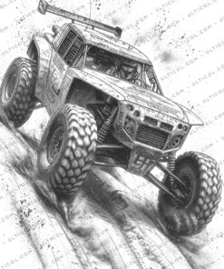 Dune buggy Coloring