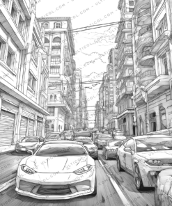Rally Cars Coloring Pages