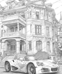 Rally Cars Coloring Pages