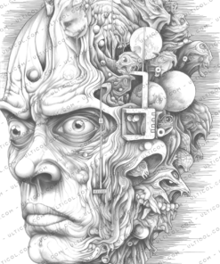 Surrealism Coloring Pages