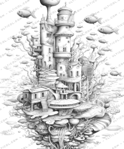 Surrealism Coloring Pages