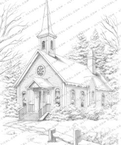 Church Coloring Pages