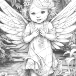 Baby Fairy Coloring Book