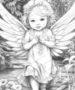 Baby Fairy Coloring Book