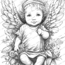 Baby Fairy Coloring Book