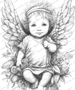 Baby Fairy Coloring Book