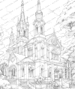 Church Coloring Pages
