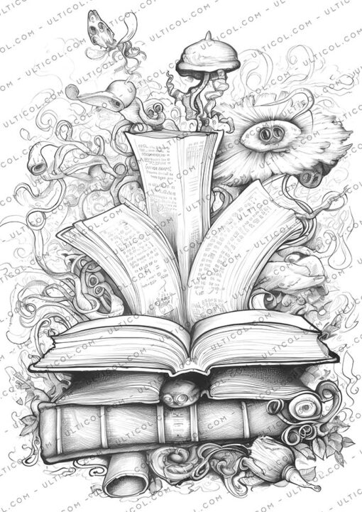 Magic Book Coloring