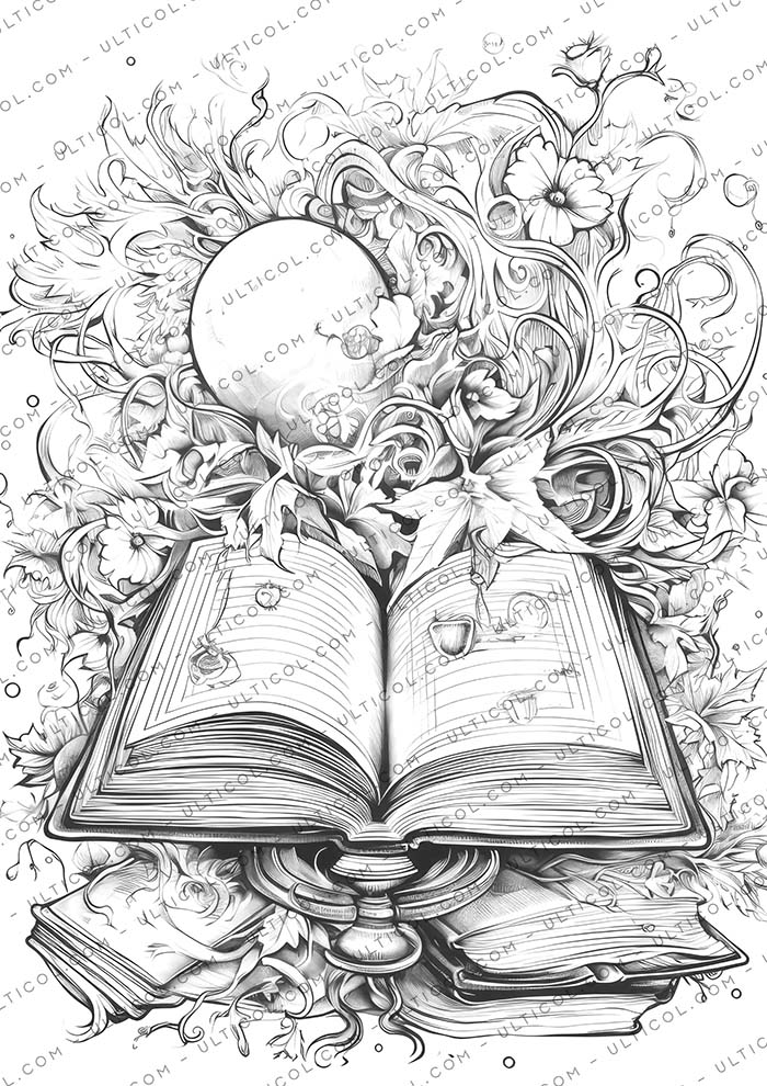 Magic Book Coloring