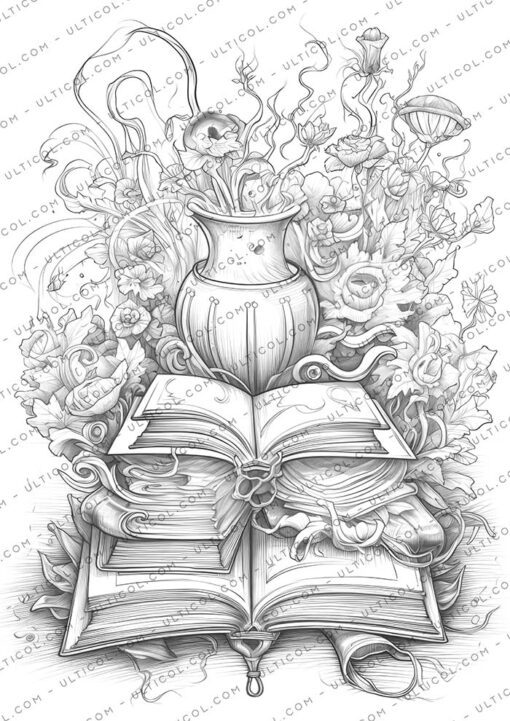 Magic Book Coloring