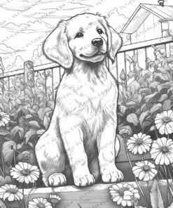 Golden Retriever Coloring