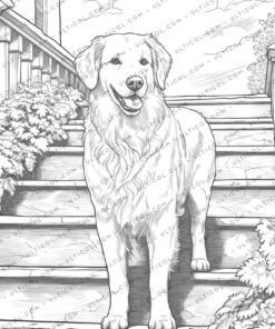 Golden Retriever Coloring