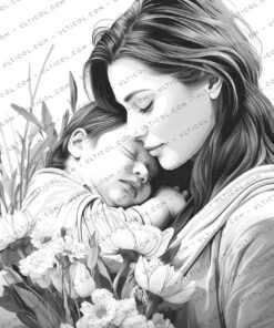 Mothers day Coloring