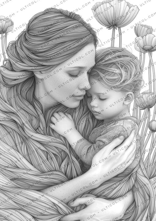 Mothers day Coloring