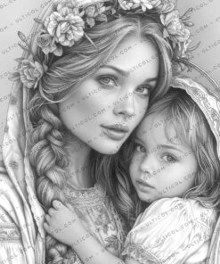 Mothers Day Coloring