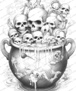 Magic Potion Coloring Pages