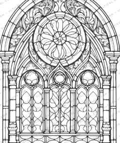 Stained Glass Coloring