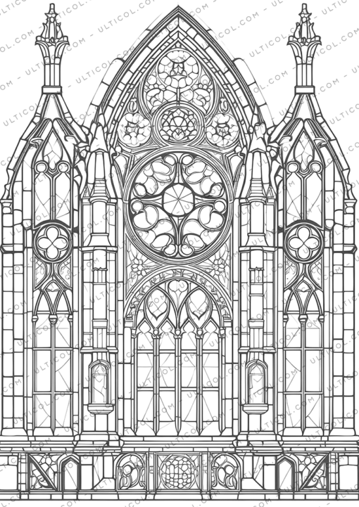 Stained Glass Coloring