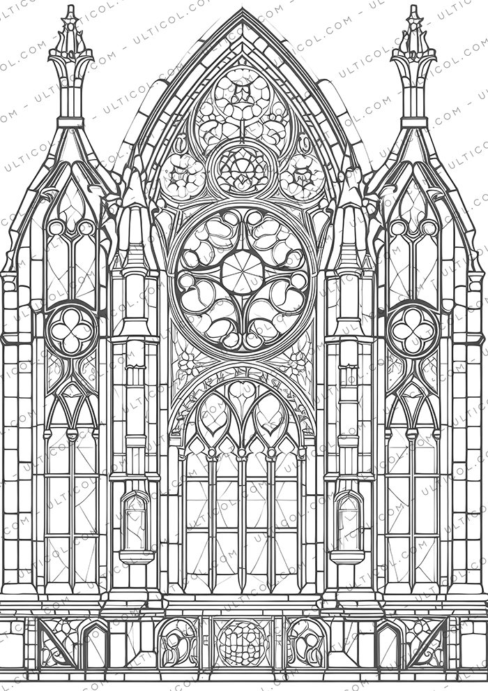 Stained Glass Coloring