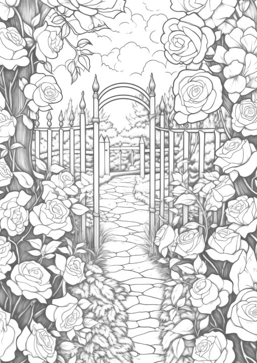 Roses Coloring
