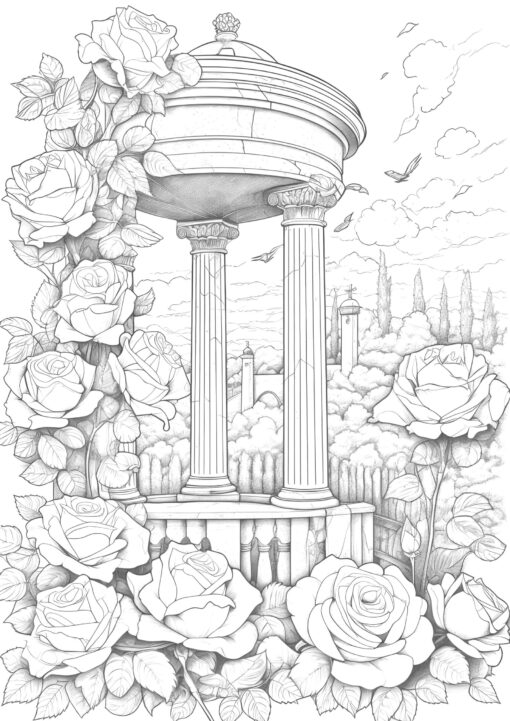 Roses Coloring
