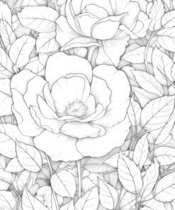 Roses Coloring