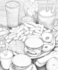 Fast Food Coloring